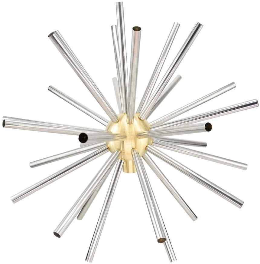 Thaoya Brass Crystal Sphere Fountain Nozzle Spray Sprinkler Head Adjustable Fountain (G1)