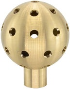 Thaoya Brass Crystal Sphere Fountain Nozzle Spray Sprinkler Head Adjustable Fountain (G1)