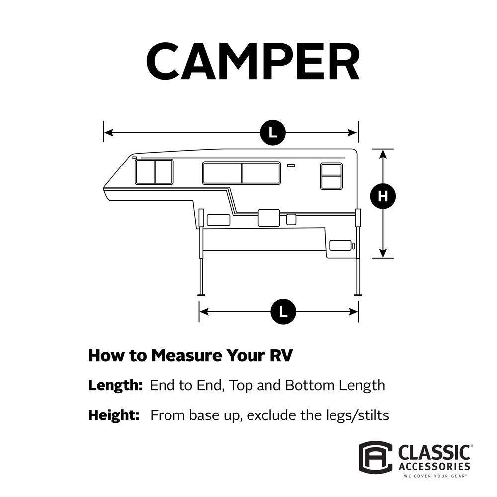 PolyPro3 10 ft. x 12 ft. Deluxe Camper Cover