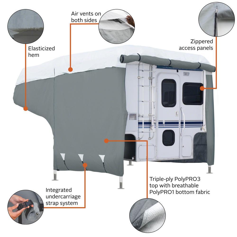 PolyPro3 10 ft. x 12 ft. Deluxe Camper Cover