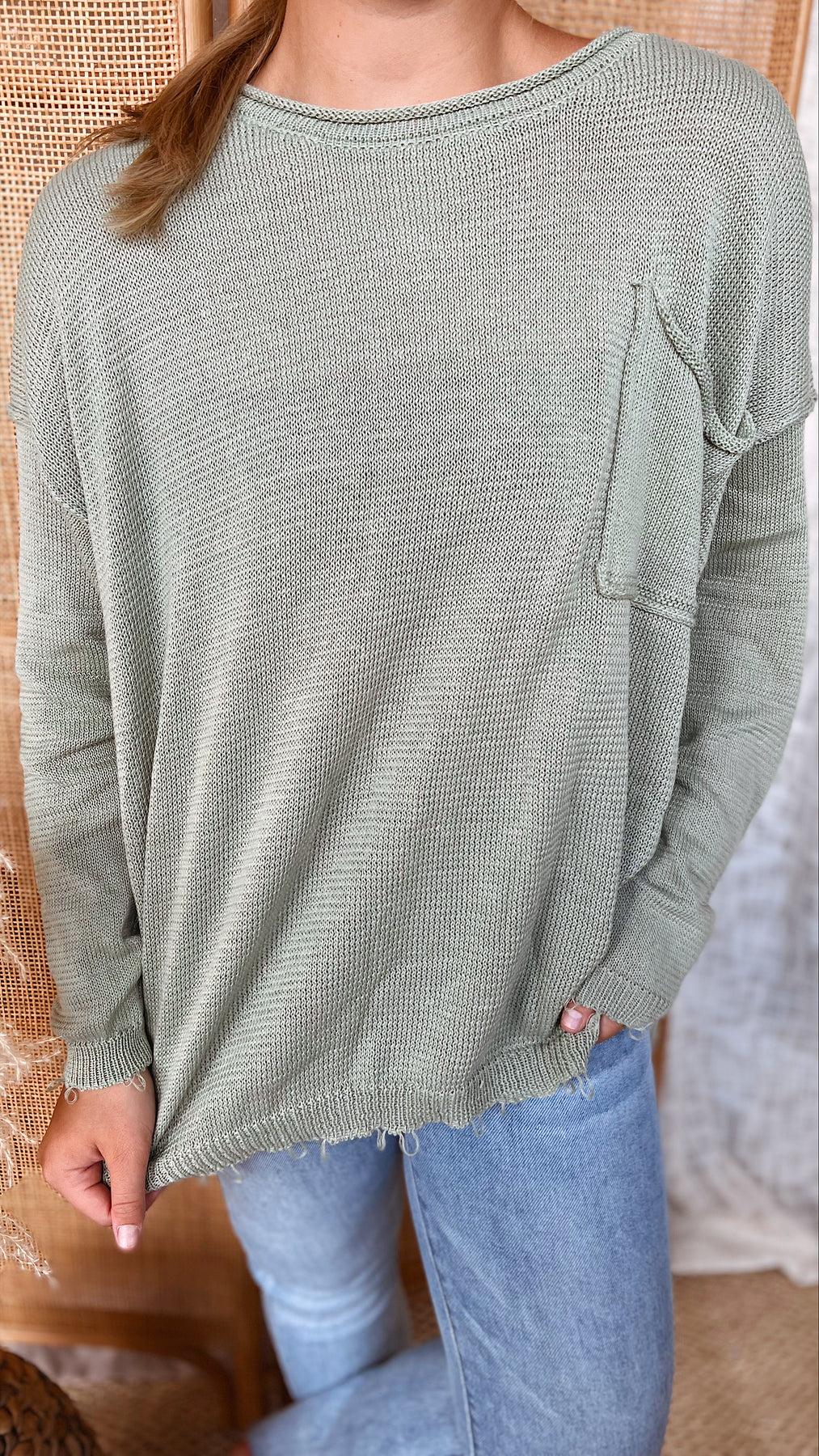 The Sea Moss Sweater