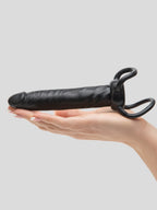 Love Rider Double Penetration Strap-On 5.5 Inch Dildo, Black