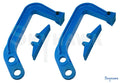 2 - 6 TON Auto Body Frame Jumbo Deep Hook Clamp Pulling Puller Set