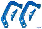 2 - 6 TON Auto Body Frame Jumbo Deep Hook Clamp Pulling Puller Set