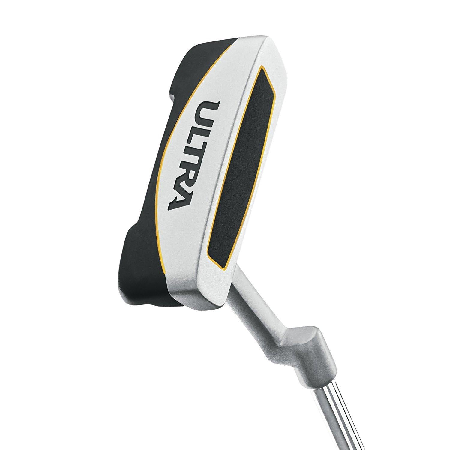 Wilson Ultra Men's Complete 13 Piece Right Handed Golf Club Set &amp; Stand, Yellow