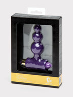 Rocks Off Petite Sensations Bubbles 7 Function Vibrating Anal Beads, Purple