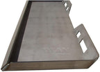1/4" quick tach mount plate attachment for kubota and bobcat skid steers, 14 mp