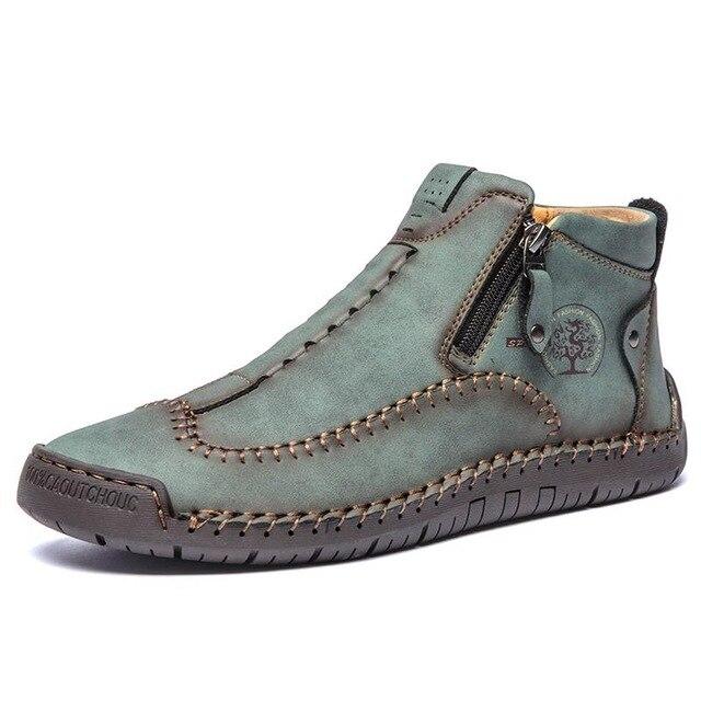 Handmade Leather Outdoor Comfortable Men's Boots
