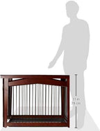 Merry Pet 2-in-1 Configurable Pet Crate and Gate, Medium