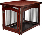 Merry Pet 2-in-1 Configurable Pet Crate and Gate, Medium