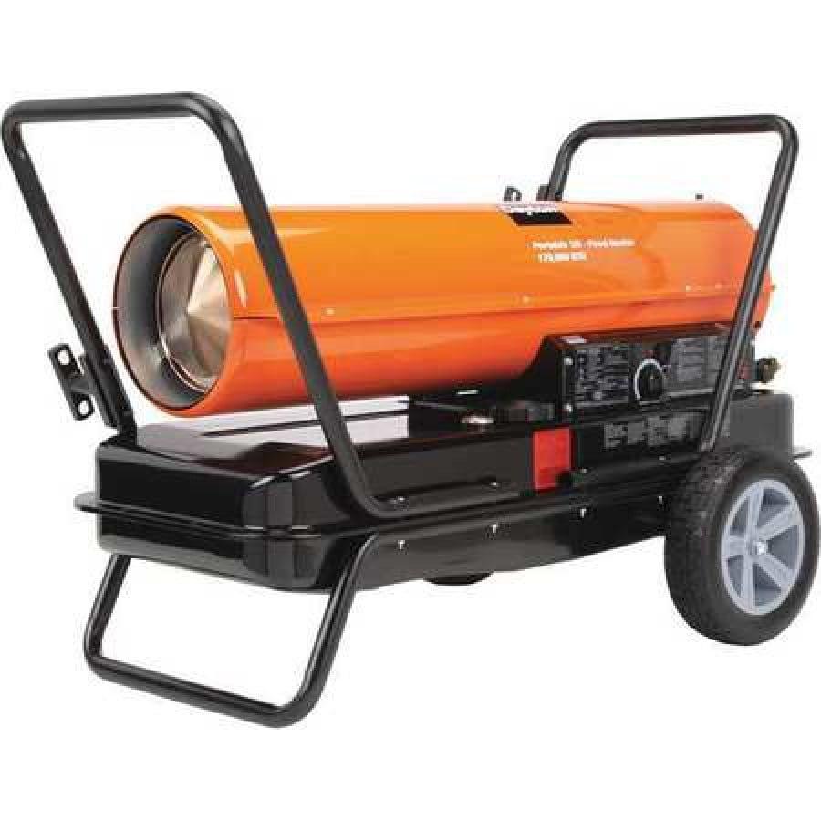 DAYTON Oil Fired Torpedo Heater,170,000 BtuH 3VE51