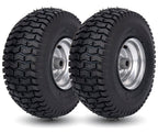 15x6.00-6 Lawn Mower Tire and Wheel Front Tire Compatible with    Riding Mowers Lawn Tractors