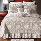 Colonial Williamsburg Providence Twin Quilt Cotton Lightweight Machine Washable Reversible Bedspread Coverlet