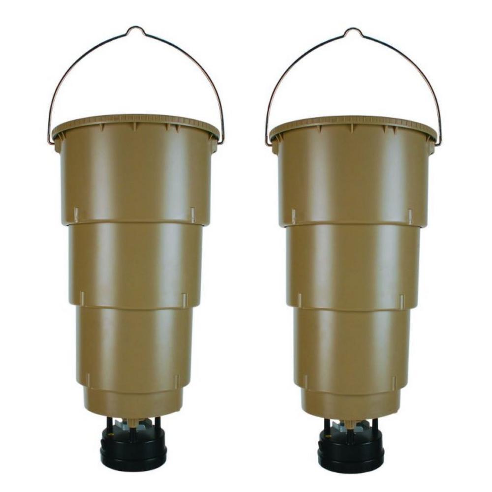 5 Gal. All-In-1 Hanging Deer Feeders with Adjustable Timer
