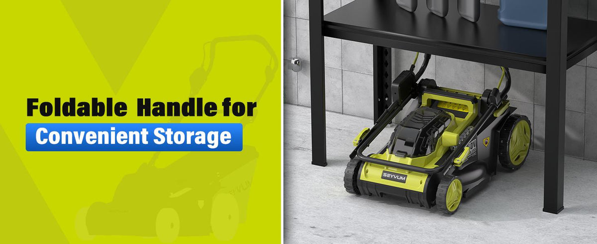 40V 16-inch Cordless Lawn Mower with 45L Grass Collection Bag, 6 Position Height Adjustment Electric Lawn Mower, 2 x 20V 4.0Ah Battery Powered Push Lawnmower, 2.4A Fast Charger, Lemon Green