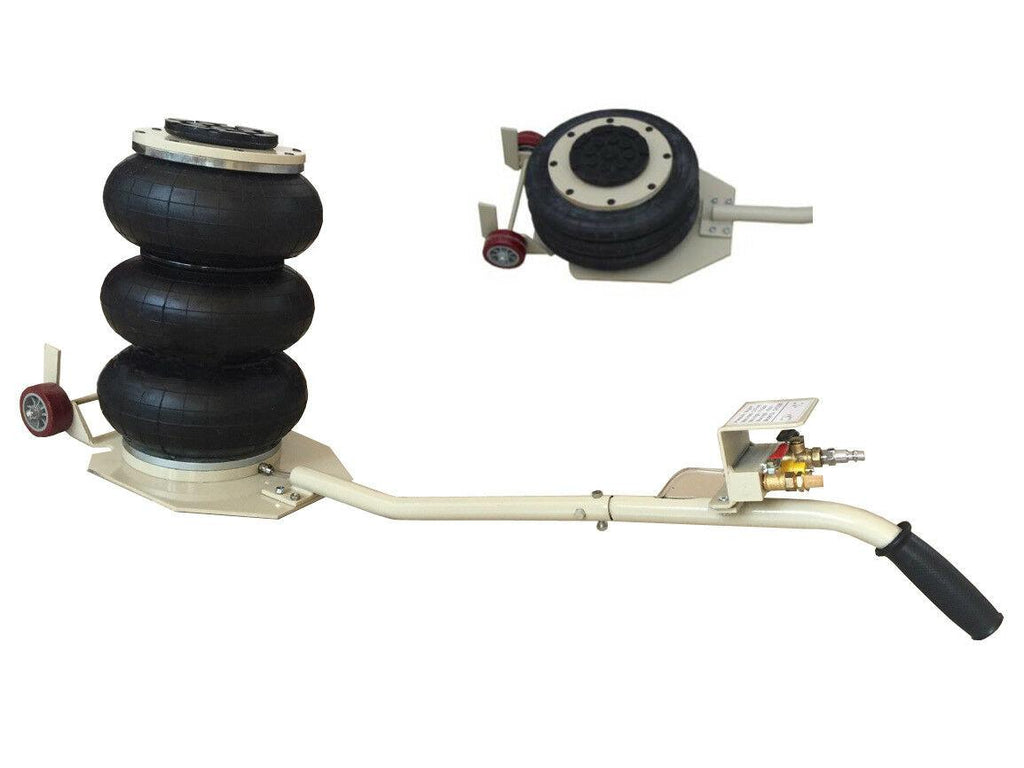 3Ton Triple Bag Air Jack w/ Extended Handle Airbag Jack for Industry Metal Frame