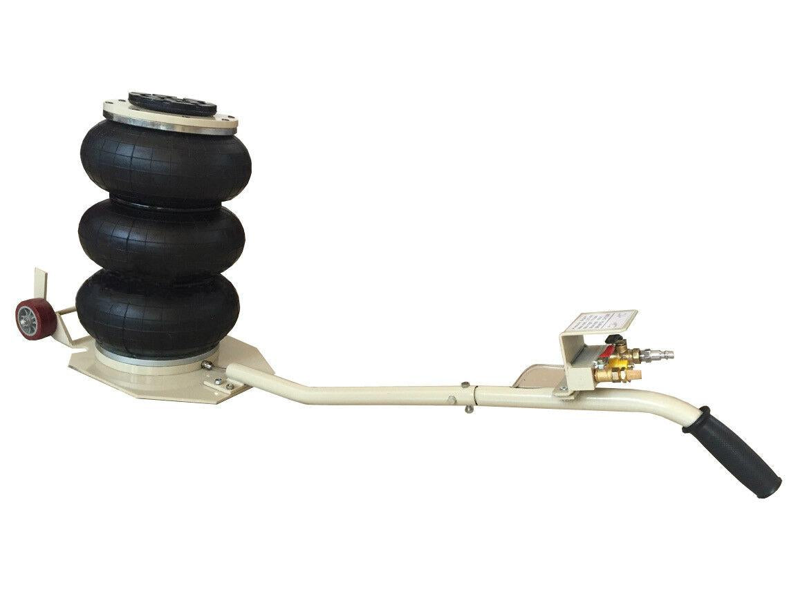 3Ton Triple Bag Air Jack w/ Extended Handle Airbag Jack for Industry Metal Frame