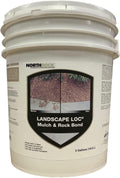 landscape loc mulch &amp; rock bond - 5 gallon