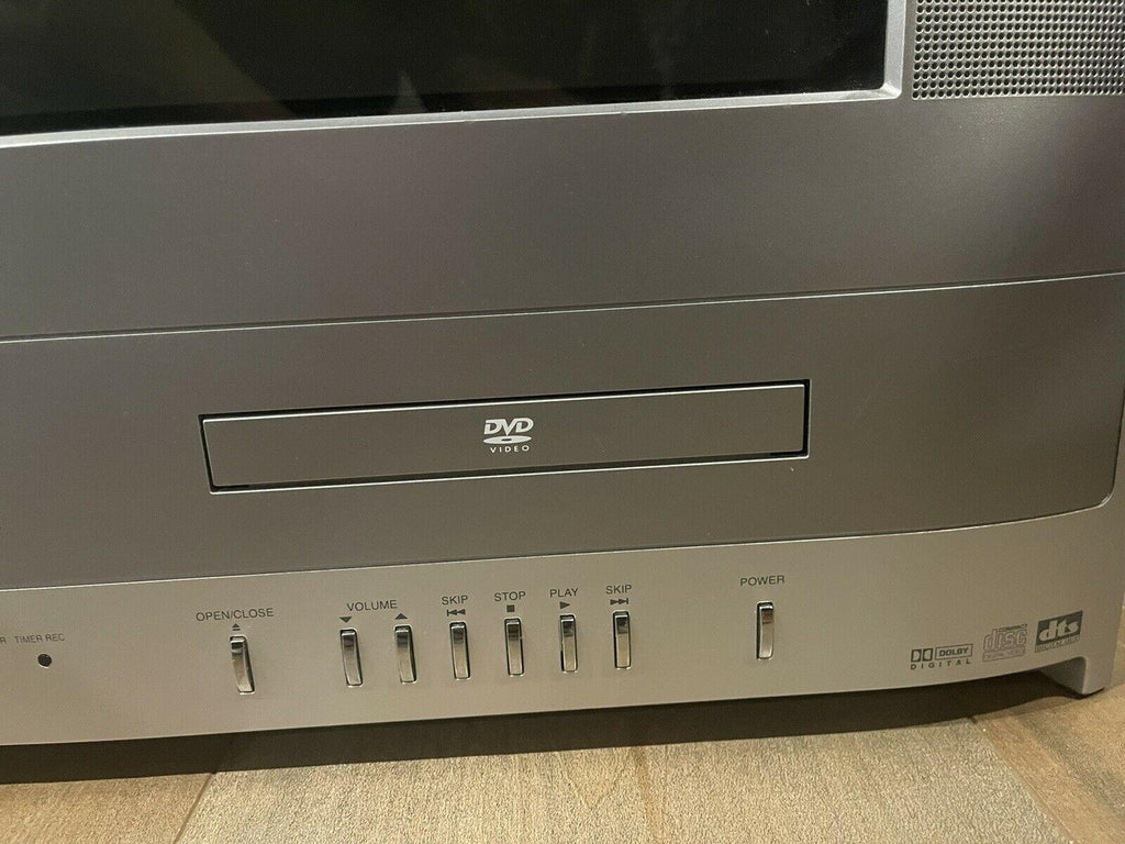 toshiba mw20fp3 20"stereo  tv/dvd/vcr/rec combo video gaming game retro *working