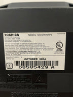 toshiba mw20fp3 20"stereo  tv/dvd/vcr/rec combo video gaming game retro *working