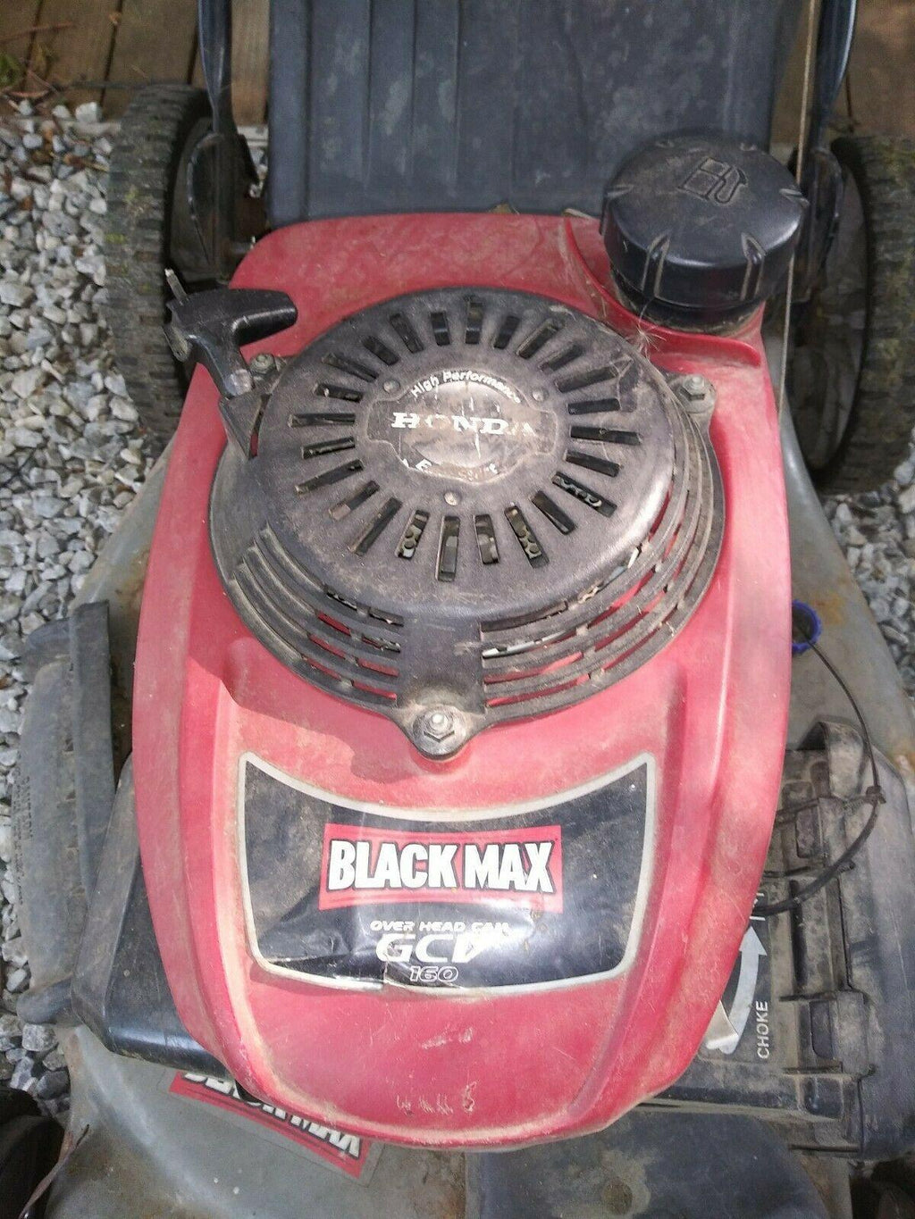 BLACK MAX 3-in-1 Gas MULCHING Lawn Mower WORKS GREAT LOCAL PICKUP MICHIGAN
