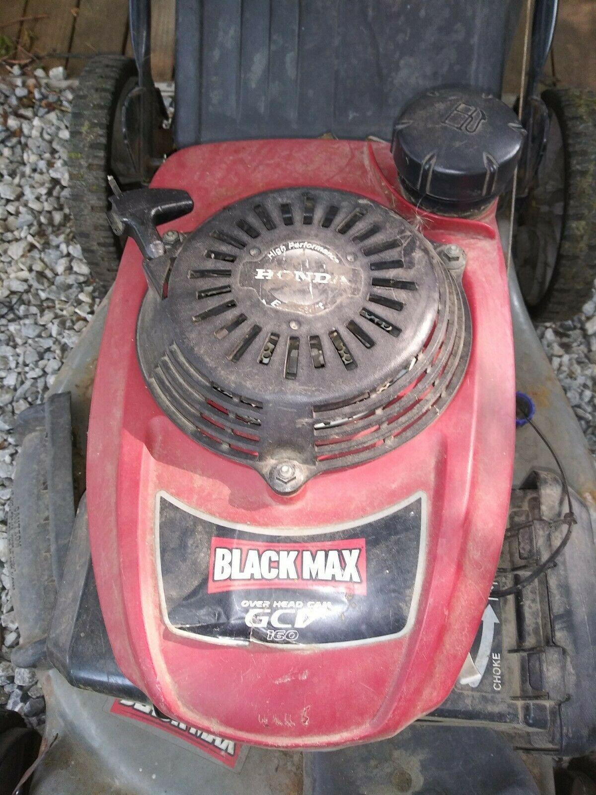 BLACK MAX 3-in-1 Gas MULCHING Lawn Mower WORKS GREAT LOCAL PICKUP MICHIGAN