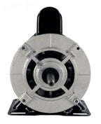 3 hp black thru-bolt dual speed round flange pool motor