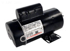 3 hp black thru-bolt dual speed round flange pool motor