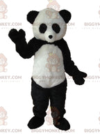 Black and White Panda BIGGYMONKEYMascot Costume. panda costume