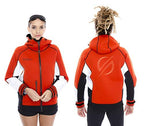 Platinum Sun Unisex PRO Neoprene Jacket Wetsuit Hoodie - Waterproof Wind Sailing Fishing Surf Jackets for Men and Women (Red, L)