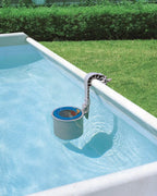 18ft x 48in Steel Pro Round Frame Above Ground Pool Set with Skimmer