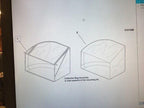 FERRIS CATCHER 5101588 FOR MID SIZE MOWER SNAPPER / SIMPLICITY / BRIGGS