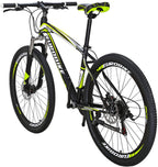 Eurobike Mountain Bike 21 Speed 27.5 Inch Wheels Shock Absorption Front Fork Dual Disc Brakes for Mens Bicycle