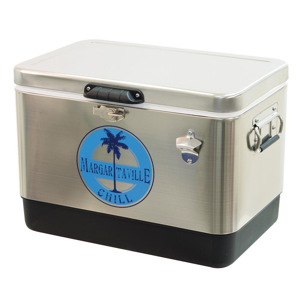 LandShark Lager 54 qt.  Steel Chill Cooler