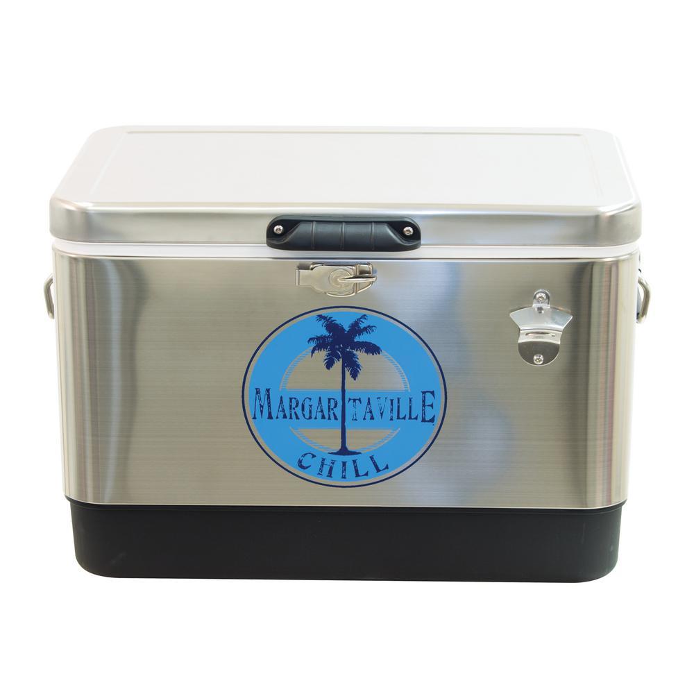 LandShark Lager 54 qt.  Steel Chill Cooler