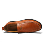 Genuine Leather Breathable Loafer Casual Shoes