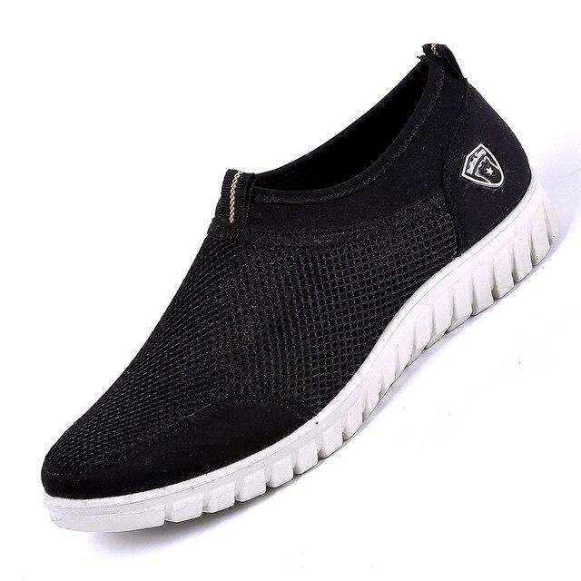 Men Summer Slip-On Mesh Breathable Shoes
