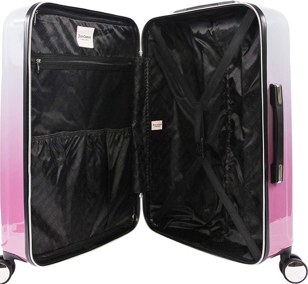 Women's Lindsay 3-Piece Hardside Spinner Luggage Set, Silver Fuchsia, One Size