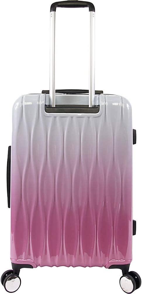 Women's Lindsay 3-Piece Hardside Spinner Luggage Set, Silver Fuchsia, One Size