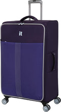 Filament 32" Softside Checked 8 Wheel Expandable Spinner, Purple/Lilac