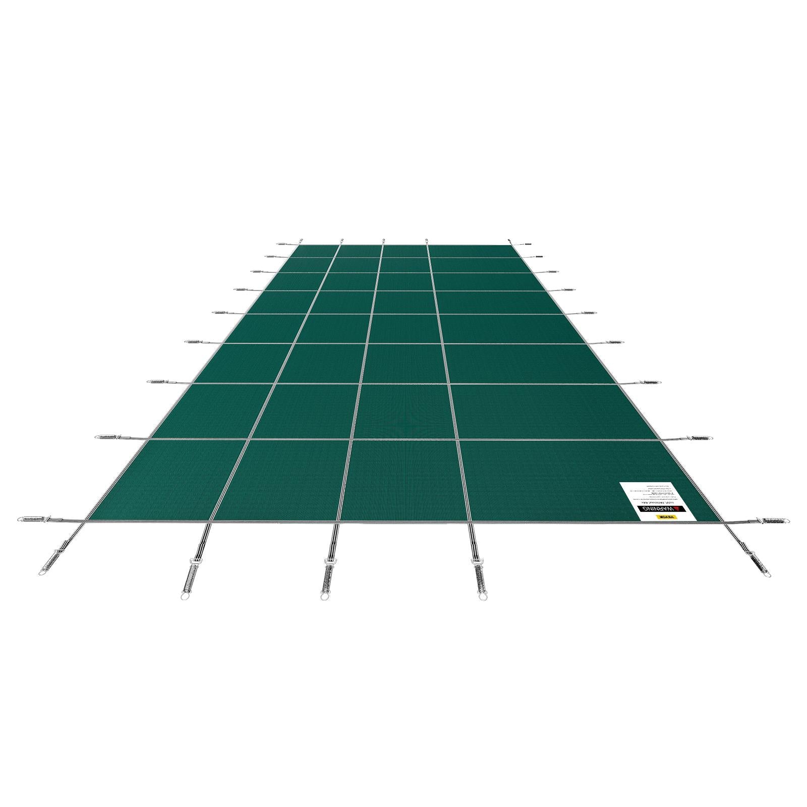 vevor pool safety cover rectangle inground for winter swimming pool mesh solid