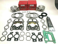 overhaul kit includes pistons with rings, gasket set, crankcase sealer, crankshaft seals compatible with kohler engines ch18, ch20, ch22, cv18, cv20, cv22, ch620, ch630, ch640, ch641, cv620 77mm