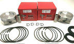 overhaul kit includes pistons with rings, gasket set, crankcase sealer, crankshaft seals compatible with kohler engines ch18, ch20, ch22, cv18, cv20, cv22, ch620, ch630, ch640, ch641, cv620 77mm