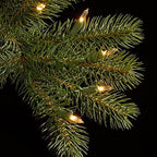 Joedot Multi-Color Prelit LED Green Fir Christmas Tree, 4.5'
