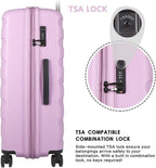 Anti-scratch PP Material Hardside Spinner luggage, 28inch Expansion luggage, Wear-resistant, Lightweight Spinner Expandable Suitcase Luggage with Wheels