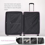 Anti-scratch PP Material Hardside Spinner luggage, 28inch Expansion luggage, Wear-resistant, Lightweight Spinner Expandable Suitcase Luggage with Wheels