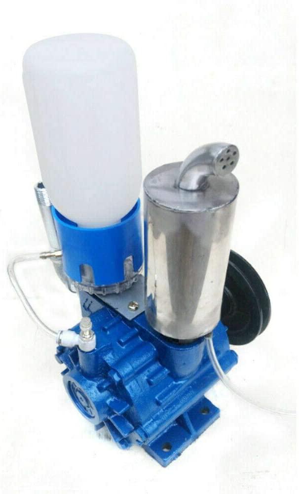 milking machine vacuum pump, 250 l/min portable cow goat milking machine vacuum pump milker bucket milking machine livestock milking equipment