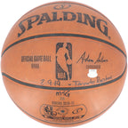 York Knicks Game-Used Basketball vs. Toronto Raptors on February 9, 2019 -  Authentic Certified