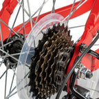 Decathlon Rockrider ST50 Aluminum Mountain Bike, 26", Red, Large