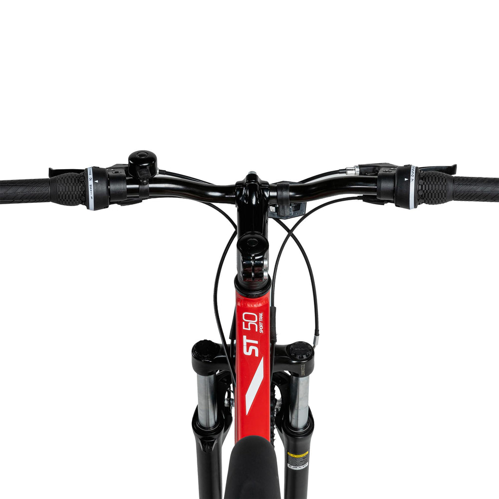 Decathlon Rockrider ST50 Aluminum Mountain Bike, 26", Red, Large